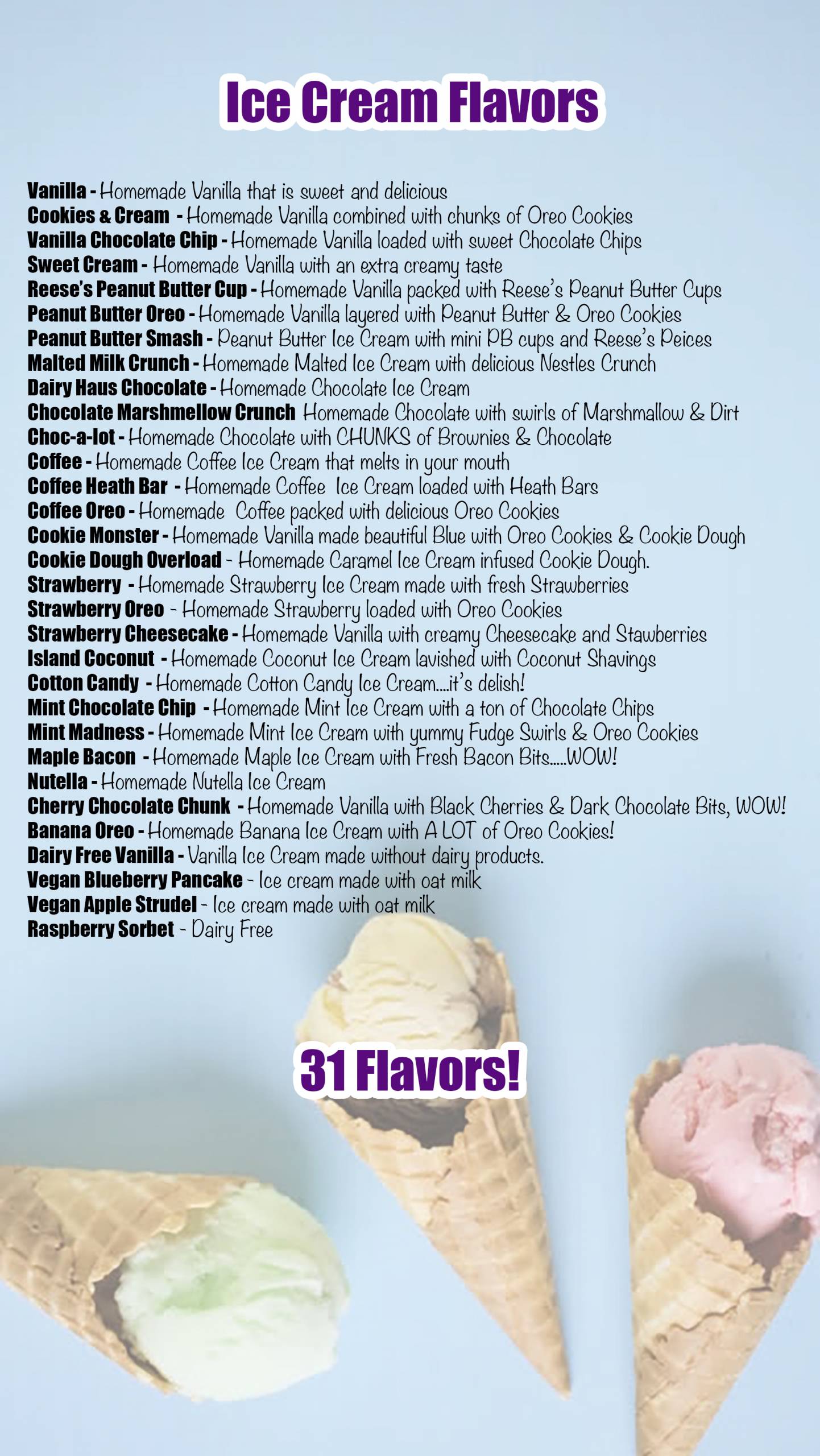 Our Flavors Dairy Haus Saratoga